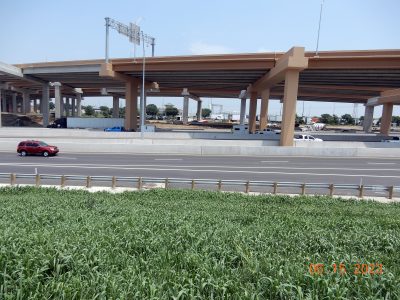 Work near the I-35W/SH 170 interchange