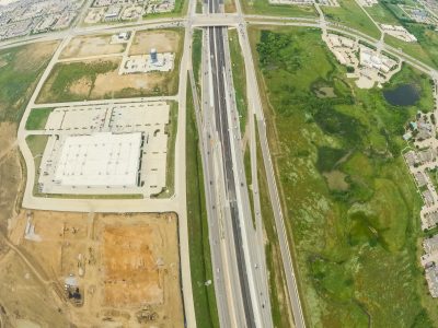 I-35W just south of N Tarrant Pkwy. looking north