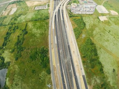 I-35W south of SH 170 looking north
