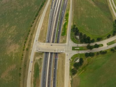 I-35W at Alliance Blvd. looking south