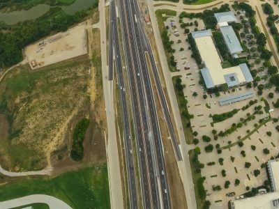 I-35W between Alliance Blvd. and Westport Pkwy. looking south