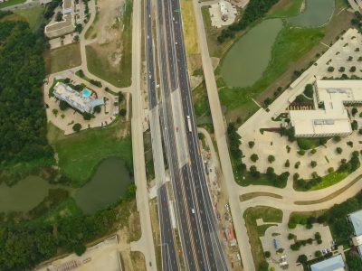 I-35W just north of Westport Pkwy. looking south