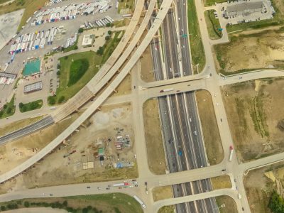 I-35W at SH 170 looking south 