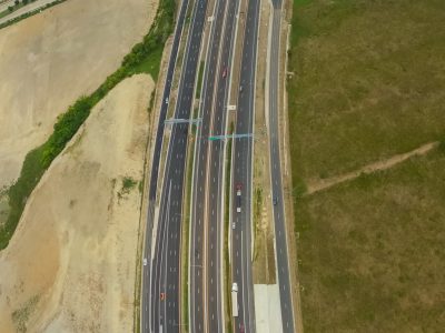 I-35W between SH 170 and Keller Hicks Rd. looking south