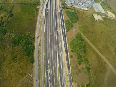 I-35W south of SH 170 looking north