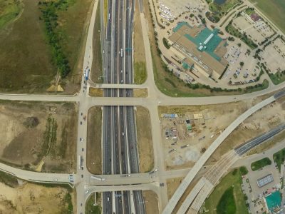 I-35W at SH 170 looking north