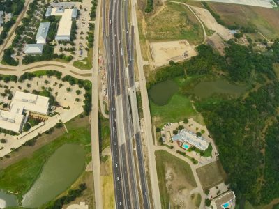 I-35W just north of Westport Pkwy. looking north