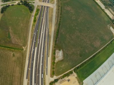 I-35W between Westport Pkwy. and Alliance Blvd. looking north