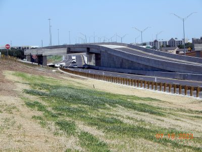 Work on I-35W between SH 170 and Westport Pkwy. 