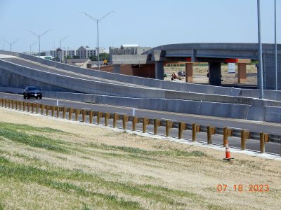 Work on I-35W between SH 170 and Westport Pkwy. 