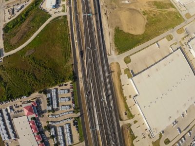 I-35W between Keller Hicks Rd. and Golden Triangle Blvd. looking south