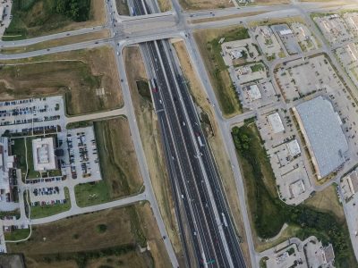 I-35W at N Tarrant Pkwy. looking south