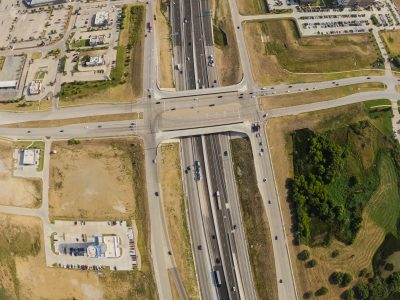 I-35W at N Tarrant Pkwy. looking north