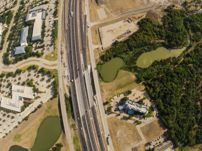I-35W just north of Westport Pkwy. looking north