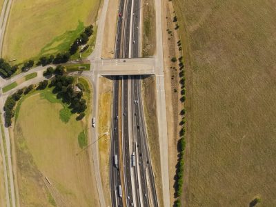 I-35W at Alliance Blvd. looking north