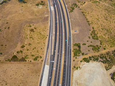 I-35W south of SH 170 looking north
