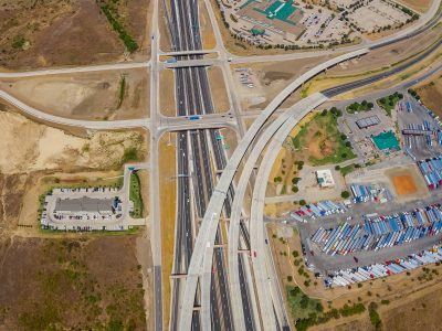 I-35W at SH 170 looking north