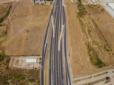 I-35W between SH 170 and Westport Pkwy. looking north