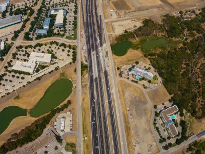 I-35W just north of Westport Pkwy. looking north