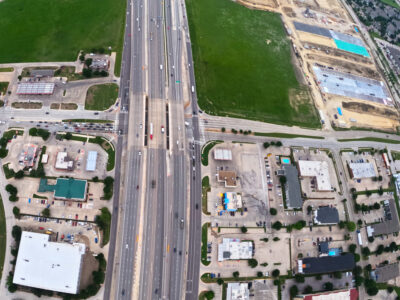I-820 at Beach St. looking east