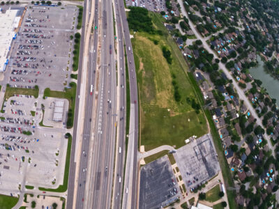  I-820 between Iron Horse Blvd. and Rufe Snow Dr. looking east 