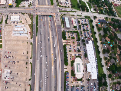 I-820 at Rufe Snow Dr. looking east