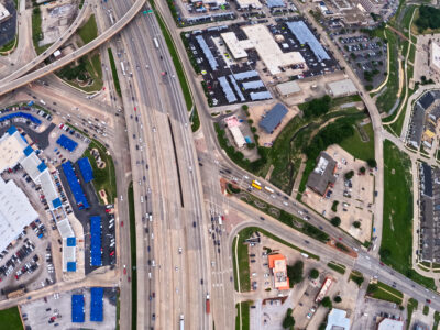 I-820 at Texas Blvd. 26 looking east
