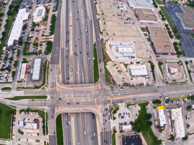  I-820 at Rufe Snow Dr. looking west