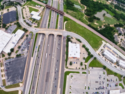  I-820 at Iron Horse Blvd. looking west