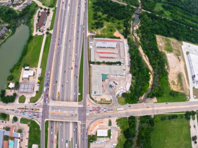 I-820 at Denton Hwy. 377 looking west