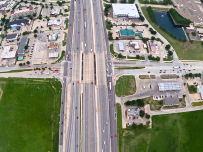 I-820 at Beach St. looking west 