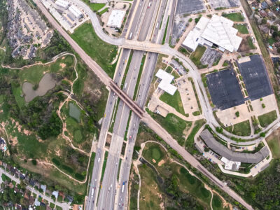 I-820 at Iron Horse Blvd. looking east