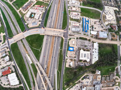 SH 183 at Westpark Way looking east 