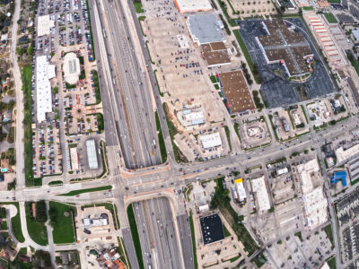 I-820 at Rufe Snow Dr. looking west
