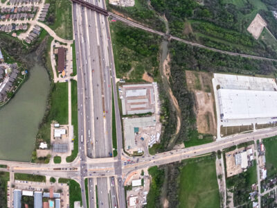 I-820 at Denton Hwy. 377 looking west 