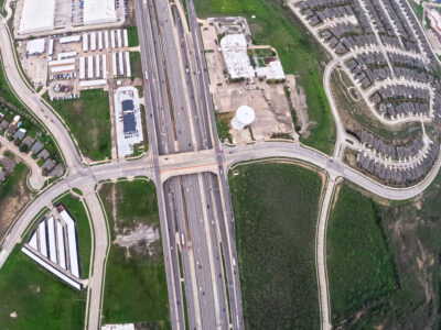 I-820 at Haltom Rd. looking west