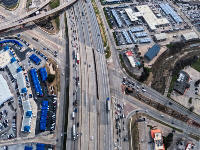 I-820 at Texas Blvd. 26 looking east 