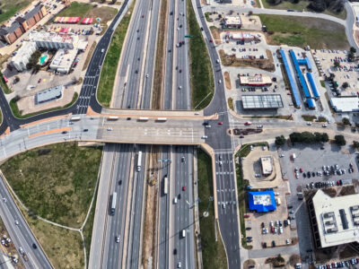 SH 121/183 at Westpark Way/ Murphy Dr. looking east 