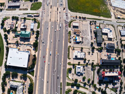 I-820 at Beach St. looking east