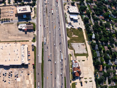  I-820 between Rufe Snow Dr. and Holiday Ln. looking east
