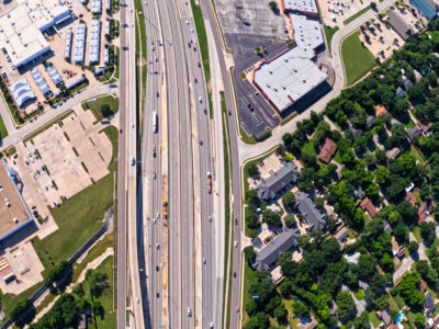 I-820 between Holiday Ln. and Texas Blvd. 26 looking east