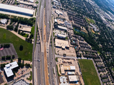 SH 183 between Westpark Way and Industrial Blvd. (FM 157) looking east 

 