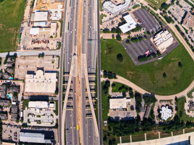 SH 183 between Industrial Blvd. (FM 157) and Westpark Way looking west