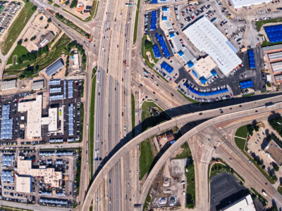 I-820 at Texas Blvd. 26 looking west