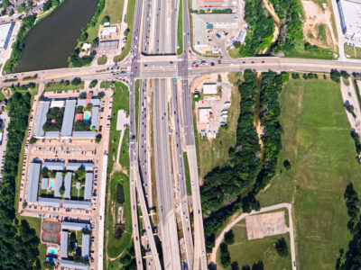 I-820 at Denton Hwy. 377 looking west