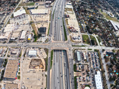 I-820 at Rufe Snow Dr. looking east