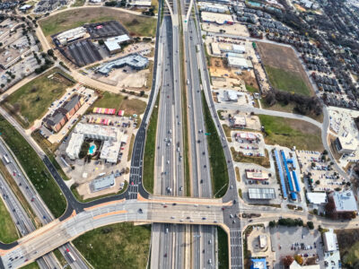 SH 183 at Westpark Way looking east