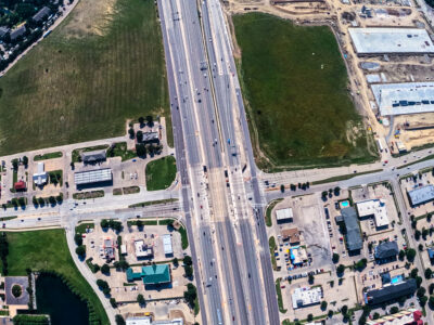 I-820 at Beach St. looking east