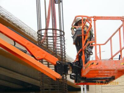 SH 121/183 works at Norwood Dr. 