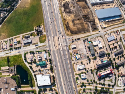 I-820 at Beach St. looking east
